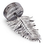 Статуэтка Metal Flowers античная платина варинант исполнения - 2 | Loft Concept в Нижнем Новгороде