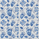 Плитка с узором Сердце варинант исполнения - 1 | Loft Concept в Нижнем Новгороде