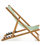 Шезлонг из акации и ткани Argentina варинант исполнения - 6 | Loft Concept в Нижнем Новгороде