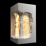 Встраиваемый в стену гипсовый светильник под покраску с колоннами и арками в античном стиле Antiquity Athena варинант исполнения - 5 | Loft Concept в Нижнем Новгороде
