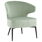 Современное мягкое кресло на металлических ножках Rakush Pistachio варинант исполнения - 1 | Loft Concept в Нижнем Новгороде