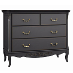 Комод черный из массива бука в стиле прованс Black Provence варинант исполнения - 2 | Loft Concept в Нижнем Новгороде