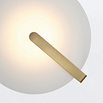 Потолочный светильник в форме плоского диска из белого матового стекла Eurofase варинант исполнения - 4 | Loft Concept в Нижнем Новгороде