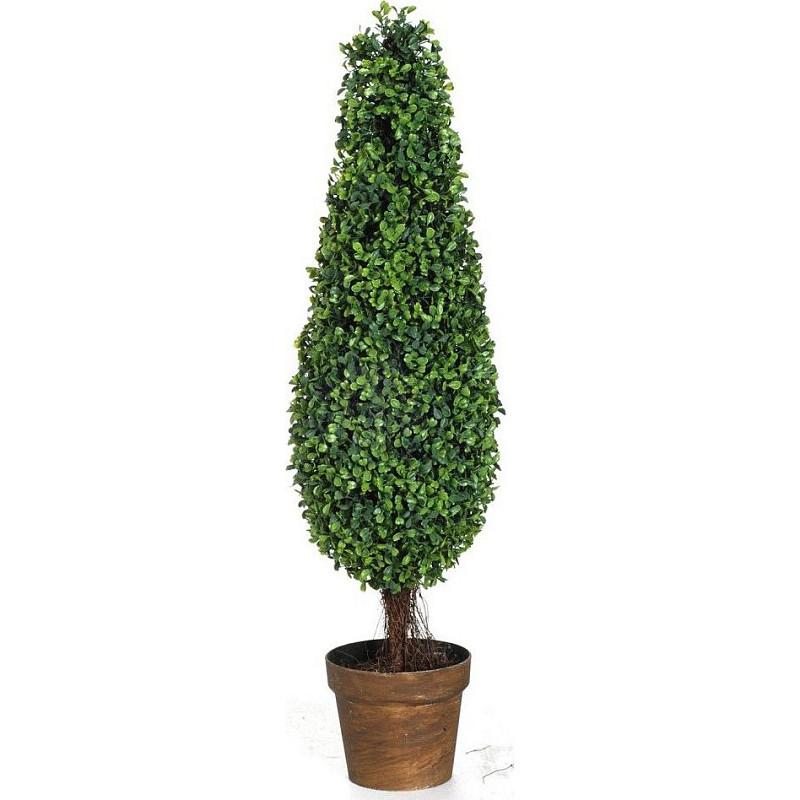 Декоративный искусственное растение Boxwood tree Зеленый Бежевый Коричневый Декоративный искусственное растение Boxwood tree Зеленый Бежевый Коричневый в Нижнем Новгороде | Loft Concept