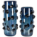 Ваза Molecule Vase Glass Blue Spheres варинант исполнения - 1 | Loft Concept в Нижнем Новгороде