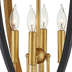 Подвесной светильник в форме фонаря чёрного цвета Black Lantern варинант исполнения - 2 | Loft Concept в Нижнем Новгороде