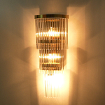 Бра с золотистым основанием и прозрачными трубками Nembus варинант исполнения - 6 | Loft Concept в Нижнем Новгороде