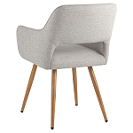 Стул в рогожке серого цвета NEASAN STOOL варинант исполнения - 4 | Loft Concept в Нижнем Новгороде