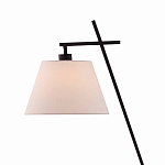 Торшер с черным наклонным корпусом и конусовидным абажуром Black Tripod варинант исполнения - 1 | Loft Concept в Нижнем Новгороде