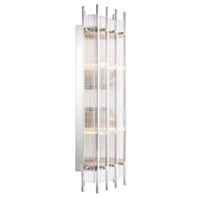 Бра Wall Lamp Sparks L Nickel Никель Прозрачный (Transparent) в Нижнем Новгороде | Loft Concept 