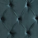 Кровать двуспальная зеленая с основанием из массива дерева с мягким изголовьем Velour Beds варинант исполнения - 2 | Loft Concept в Нижнем Новгороде