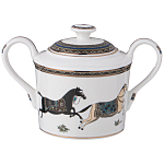 Чайный сервиз из фарфора с изображением лошадей на 6 персон 15 предметов Porcelain Horse Set  варинант исполнения - 3 | Loft Concept в Нижнем Новгороде