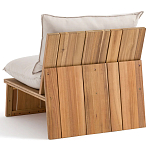 Уличное кресло из массива акации Trivett Wooden Chair варинант исполнения - 4 | Loft Concept в Нижнем Новгороде