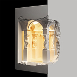 Встраиваемый в стену гипсовый светильник под покраску с колоннами и арками в античном стиле Antiquity Athena варинант исполнения - 1 | Loft Concept в Нижнем Новгороде