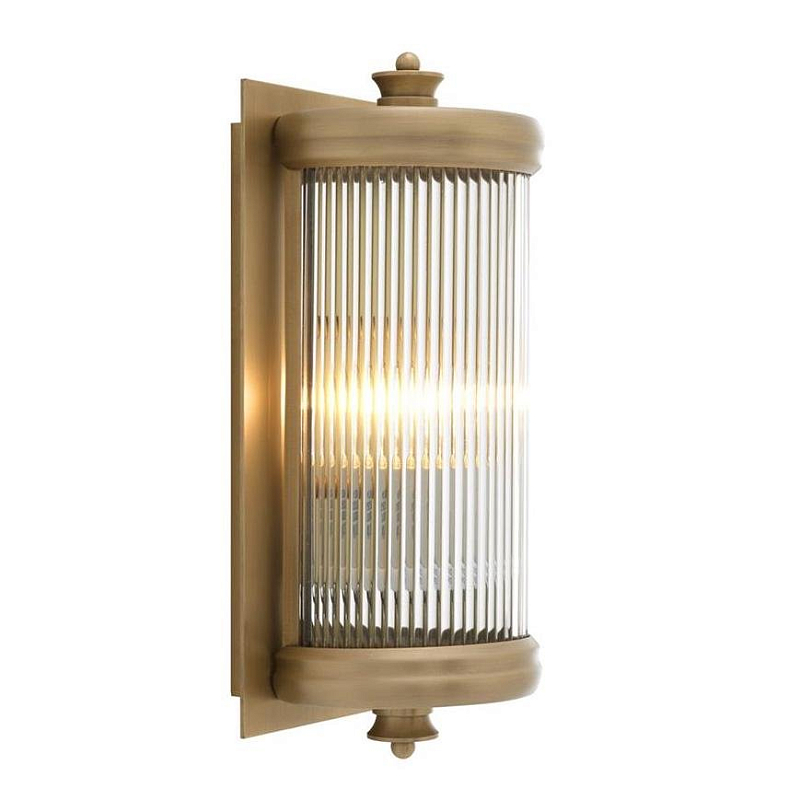 Бра Wall Lamp Glorious S Brass Латунь Прозрачное Стекло в Нижнем Новгороде | Loft Concept 