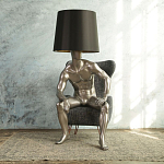 Лампа MALE MANNEQUIN LAMP с абажуром варинант исполнения - 3 | Loft Concept в Нижнем Новгороде