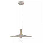 Подвесной светильник круглый в сочетании дерева и металла Space варинант исполнения - 1 | Loft Concept в Нижнем Новгороде