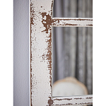 Зеркало-окно с эффектом старения в венецианском стиле Venetian White Mirror варинант исполнения - 7 | Loft Concept в Нижнем Новгороде