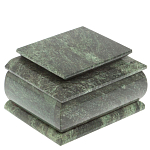 Шкатулка с зеркалом из натурального камня змеевик Stone Casket варинант исполнения - 2 | Loft Concept в Нижнем Новгороде