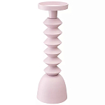 Подсвечник фигурный розовый Bright Accent 36 см варинант исполнения - 1 | Loft Concept в Нижнем Новгороде