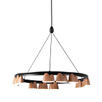 Люстра Collection Wooden Eco Light  варинант исполнения - 1 | Loft Concept в Нижнем Новгороде