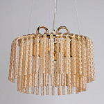 Люстра с подвесными рифлеными стеклянными трубками Nembus варинант исполнения - 4 | Loft Concept в Нижнем Новгороде