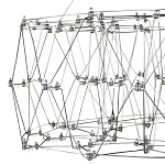 Люстра с тонкой металлической конструкцией цвета хром Quasar варинант исполнения - 4 | Loft Concept в Нижнем Новгороде