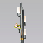 Торшер светодиодный с серым металлическим каркасом Generosity варинант исполнения - 2 | Loft Concept в Нижнем Новгороде