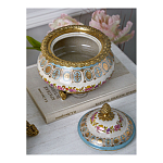 Шкатулка фарфоровая с цветочной росписью Eden Garden варинант исполнения - 6 | Loft Concept в Нижнем Новгороде