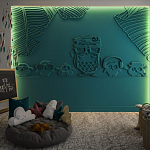 Барельеф OWLS варинант исполнения - 3 | Loft Concept в Нижнем Новгороде