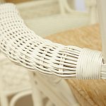 Комплект обеденный из ротанга Eloise grand white варинант исполнения - 8 | Loft Concept в Нижнем Новгороде