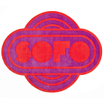 Дизайнерский ковер розовый Poltronova Sofo Rosancio Rug варинант исполнения - 1 | Loft Concept в Нижнем Новгороде