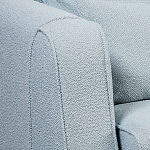 Диван Seldon с мягкими подушками голубое букле варинант исполнения - 2 | Loft Concept в Нижнем Новгороде