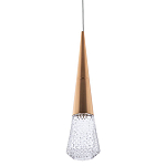Подвесной светильник капля Acrylic Droplet Gold Hanging Lamp варинант исполнения - 1 | Loft Concept в Нижнем Новгороде