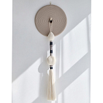 Аксессуар на стену диск из нитей Wall Decor White Thread Disc  варинант исполнения - 4 | Loft Concept в Нижнем Новгороде