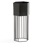 Кашпо Elevated Planters Сlive 59 черное  варинант исполнения - 1 | Loft Concept в Нижнем Новгороде