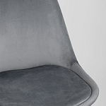 Стул с мягким велюровым сиденьем Arvika Grey варинант исполнения - 7 | Loft Concept в Нижнем Новгороде