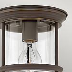 Потолочный светильник для ванных комнат со стеклянным плафоном и одной лампой Hinkley варинант исполнения - 10 | Loft Concept в Нижнем Новгороде