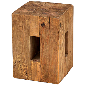 Приставной стол из массива сосны Harlee Wood Side Table