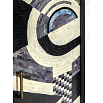 Буфет в гостиную с инкрустацией  Bone Inlay sideboard - 2 doors варинант исполнения - 4 | Loft Concept в Нижнем Новгороде