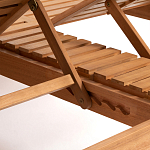 Шезлонг двухместный из эвкалипта Sunset варинант исполнения - 6 | Loft Concept в Нижнем Новгороде