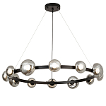 Светодиодная кольцевая люстра IONA Сhandelier black варинант исполнения - 4 | Loft Concept в Нижнем Новгороде