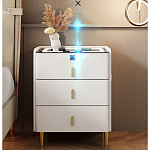 Умная прикроватная тумбочка c зарядкой для телефона Smart Furniture варинант исполнения - 2 | Loft Concept в Нижнем Новгороде