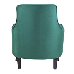 Кресло с мягкой обивкой из велюра на 4-х ножках из массива березы Scarlett Armchair green варинант исполнения - 3 | Loft Concept в Нижнем Новгороде