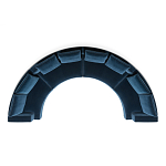 Дизайнерский модульный диван AUGUSTO Sofa варинант исполнения - 5 | Loft Concept в Нижнем Новгороде