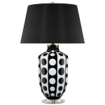 Настольная лампа черно-белый горох Interaction варинант исполнения - 3 | Loft Concept в Нижнем Новгороде