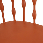 Пластиковый стул на ножках из массива бука Ferret Spiral Brown варинант исполнения - 6 | Loft Concept в Нижнем Новгороде