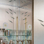 Обои ручная роспись Jakuchu Original colourway on Tarnished Silver gilded paper варинант исполнения - 2 | Loft Concept в Нижнем Новгороде