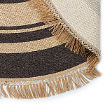 Ковер из комбинированного состава с узором Circles of goodness варинант исполнения - 4 | Loft Concept в Нижнем Новгороде