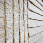 Большое Панно Абстракция белые нити Huipil Wall Hanging варинант исполнения - 2 | Loft Concept в Нижнем Новгороде